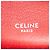 Big Bag Céline Borsa a secchiello incrociata in pelle rossa Celine Rosso - vista 5