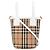 Tote Burberry Beige Mini House Check Canvas London