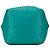 Borsa a spalla Cube Intrecciato in Nappa Blu di Bottega Veneta Turchese - vista 3
