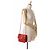 Chanel Rojo Mini Acolchado de Cordero Suave Cuadrado Roja - vista 10