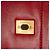 Chanel Rojo Mini Acolchado de Cordero Suave Cuadrado Roja - vista 9