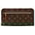 Louis Vuitton Brown Monogram Insolite Organizer Wallet Cloth  ref.1976670
