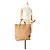 Borsa Cabas Victoria II Clemence 35 Hermès marrone Caramello - vista 9