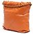 Chanel Orange Mini Handtasche aus glänzendem Kalbsleder 22 - Ansicht 2