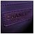 Chanel Viola CC Tweed Trapuntato con Manico Porpora - vista 5