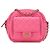 Camera Chanel Pink Quilted Caviar CC Day Kameratasche