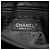 Borsa a spalla Chanel Black Choco Bar in pelle di vitello Camelia No. 5 CC Nero - vista 6