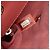 Chanel Mini Chevron em Couro de Bezerro Rosa Bolsa com Aba - vista 5