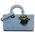 Dior Blu Medio Denim Cannage Lady D Joy