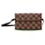 Louis Vuitton Brown Damier Ebene Florentine Pochette Cloth Pony-style calfskin  ref.1977426
