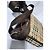Borsa a tracolla Burberry Haymarket Check marrone/beige - vista 13