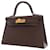Hermès Mini Kelly Sellier II 20 in Epsom marrone Marrone scuro - vista 10