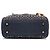 Dior Mini Denim Cannage Studded Morbido Lady Dior Blu Blu navy - vista 3