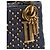 Dior Mini Denim Cannage Studded Morbido Lady Dior Blu Blu navy - vista 8