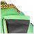 Fendi Baguette Midi in pelle con stampa Zucca verde e catena Verde chiaro - vista 6