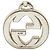 Gucci Silber Sterling Silber Interlocking G Anhänger Halskette - Ansicht 5
