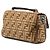 Fendi Marrone Zucca Lana Catena Midi Baguette - vista 2