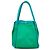 Borsa da spiaggia Hermès Green Toile Lindy GM Verde