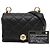 Chanel Mini Nera in Pelle Trapuntata con Perle CC Accordion Nero - vista 10