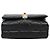 Chanel Mini Nera in Pelle Trapuntata con Perle CC Accordion Nero - vista 3