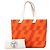 Hermès Arancione Toile H e Swift Cabas H en Biais 40 - vista 8