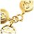 Pulsera medallón CC Rue Cambon chapada en oro Chanel Dorado - vista 4