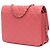 Wallet On Chain Cartera Chanel de caviar acolchado rosa con cadena dorada - vista 2