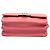 Wallet On Chain Cartera Chanel de caviar acolchado rosa con cadena dorada - vista 3