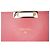 Wallet On Chain Cartera Chanel de caviar acolchado rosa con cadena dorada - vista 6