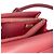 Wallet On Chain Cartera Chanel de caviar acolchado rosa con cadena dorada - vista 7