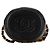 Borsa Chanel Black Mini Quilted Lambskin Crown Box Nero - vista 3