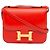 Hermès Rosso Mini Tadelakt Constance 18