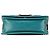 Chanel Blue Small Bicolor Shearling Boy Flap Turchese - vista 3