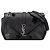 Saint Laurent Schwarz Mittel Monogramm Herz Patchwork Kettenbörse