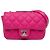 Coco rain Chanel Rosa Paris Seul Pequena Flap de Borracha Coco Chuva