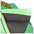 Fendi Baguette Midi em couro embutido Zucca verde com corrente Verde claro - vista 7