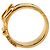 Hermès Gold Plated Buckle Modeschmuck Schalring Golden - Ansicht 5