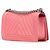Chanel Rosa Alte Mittel Chevron Lammleder Boy Flap Pink - Ansicht 2