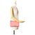 Chanel Rosa Alte Mittel Chevron Lammleder Boy Flap Pink - Ansicht 7
