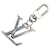 Louis Vuitton Silver Brass LV Initials Key Holder Silvery Metal  ref.1979877