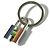 Ring Hermès Portachiavi da uomo Hermes Quiz con lucchetto arcobaleno