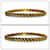 Timeless Bracciale bangle twist vintage Chanel 1990 - vista 2