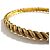 Timeless Bracciale bangle twist vintage Chanel 1990 - vista 6