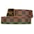 Cinto Louis Vuitton Damier Ebene Marrom Lona  ref.1980175
