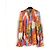 Etro Crucero 2023 Top FR38 Blusa de Pintor de Seda de Algodón Oversized UK10 US8 Multicolor - vista 2
