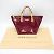 Borsa Louis Vuitton Monogram Vernis Bellevue PM Porpora - vista 2