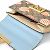 Borsa a Spalla Gucci GG Supreme 2 in 1 Marrone Blu Beige - vista 13