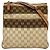 Borsa a spalla Loewe beige e arancione - vista 2
