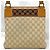 Borsa a spalla Loewe beige e arancione - vista 5