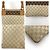 Borsa a spalla Loewe beige e arancione - vista 7